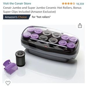 Conair Hot Rollers ceramic 2 pack!!!